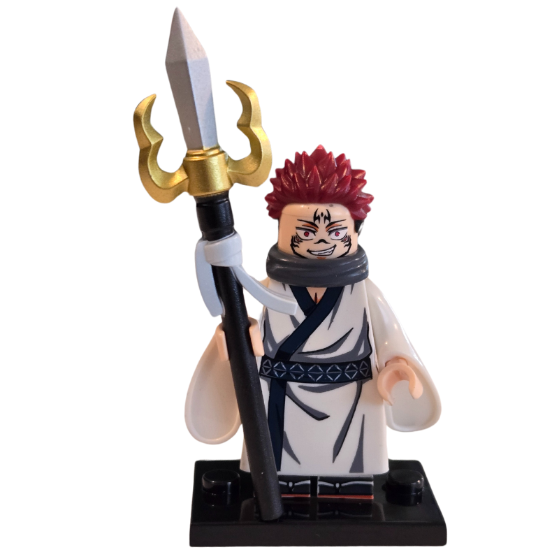 Custom Lego Compatible Jujutsu Kaisen Ryomen Sukuna Minifig