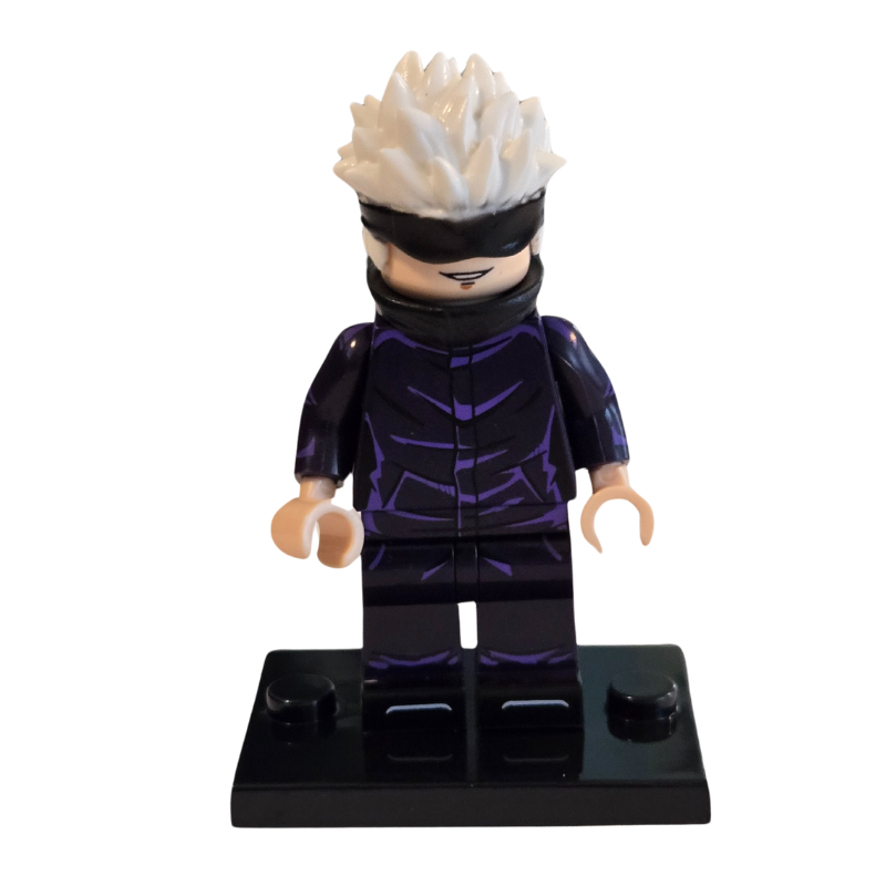 Custom Lego Compatible Jujutsu Kaisen Satoru Gojo Minifig