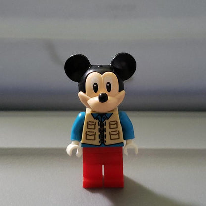 Custom Lego Compatible Mickey Mouse Minifig