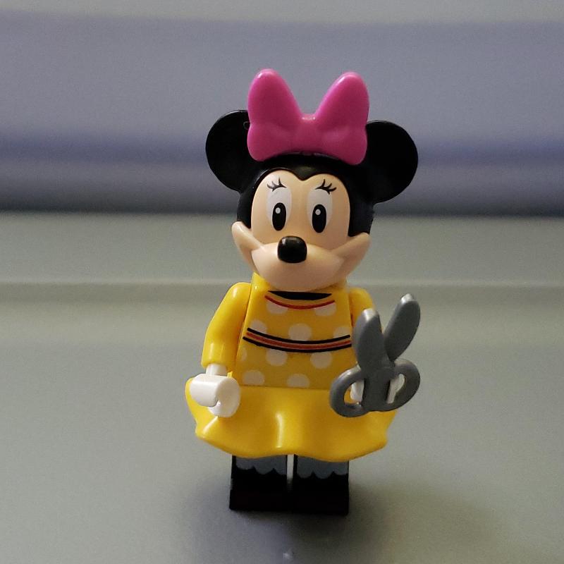 Custom Lego Compatible Minnie Mouse Minifig