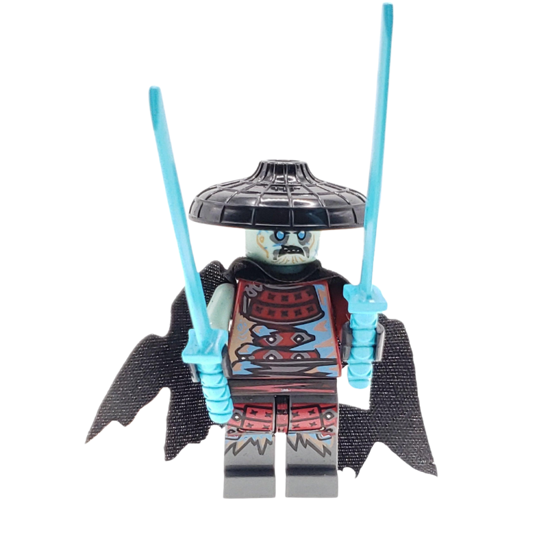 Custom Lego Compatible Ninjago Blizzard Sword Master Minifig
