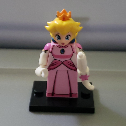 Custom Lego Compatible Princess Peach Minifig