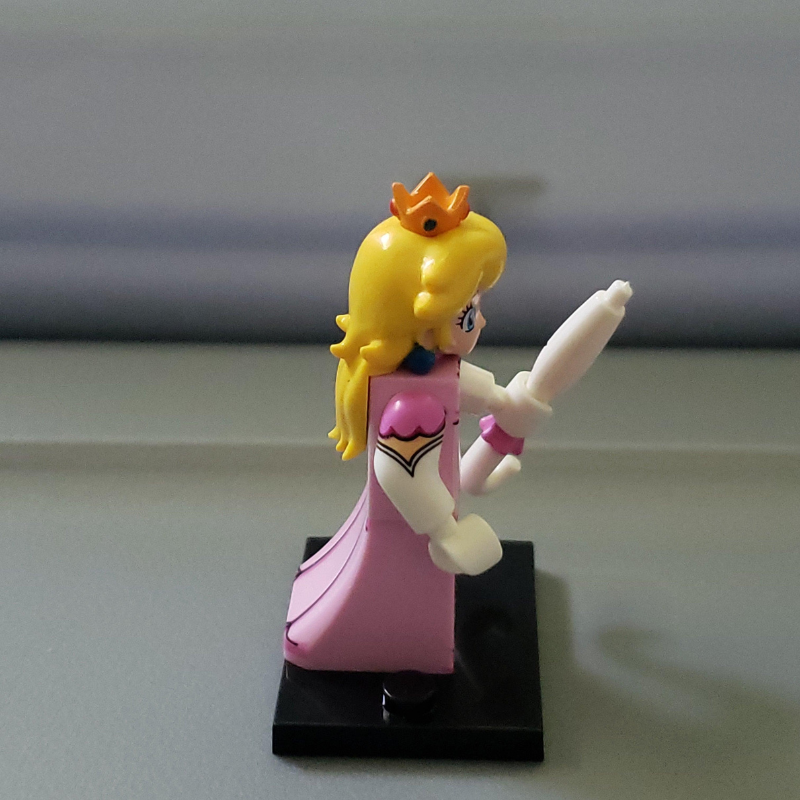 Custom Lego Compatible Princess Peach Minifig