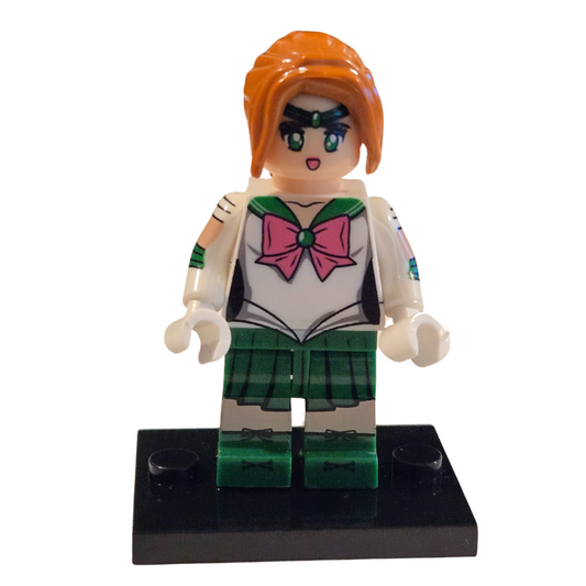 Custom Lego Compatible Sailor Jupiter Minifig