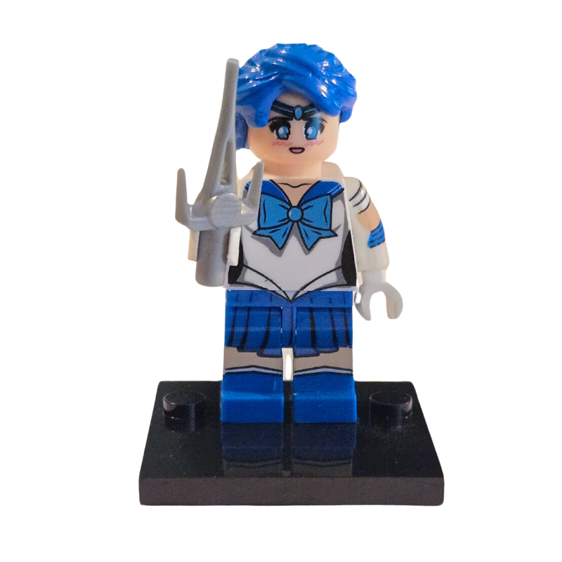 Custom Lego Compatible Sailor Mercury Minifig