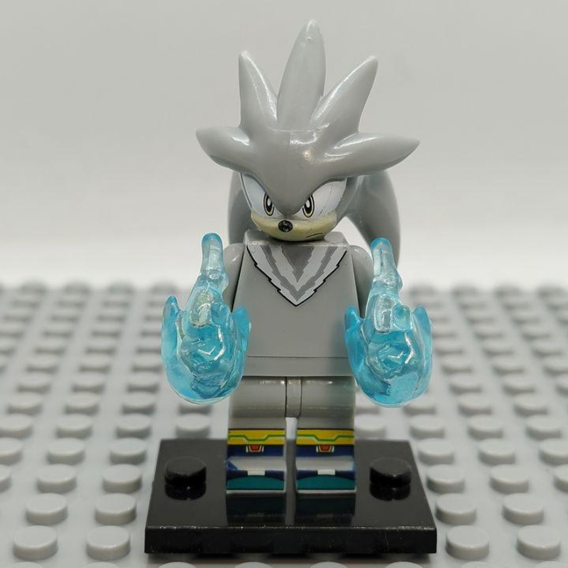 Custom Lego Compatible Silver Minifig