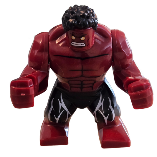 Custom Lego Compatible Thaddeus Ross (Red Hulk) Big Fig