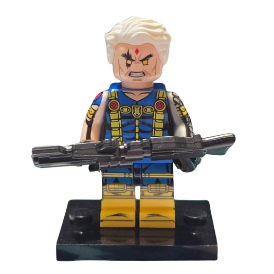 Custom Lego Compatible X-Men - Cable Minifig