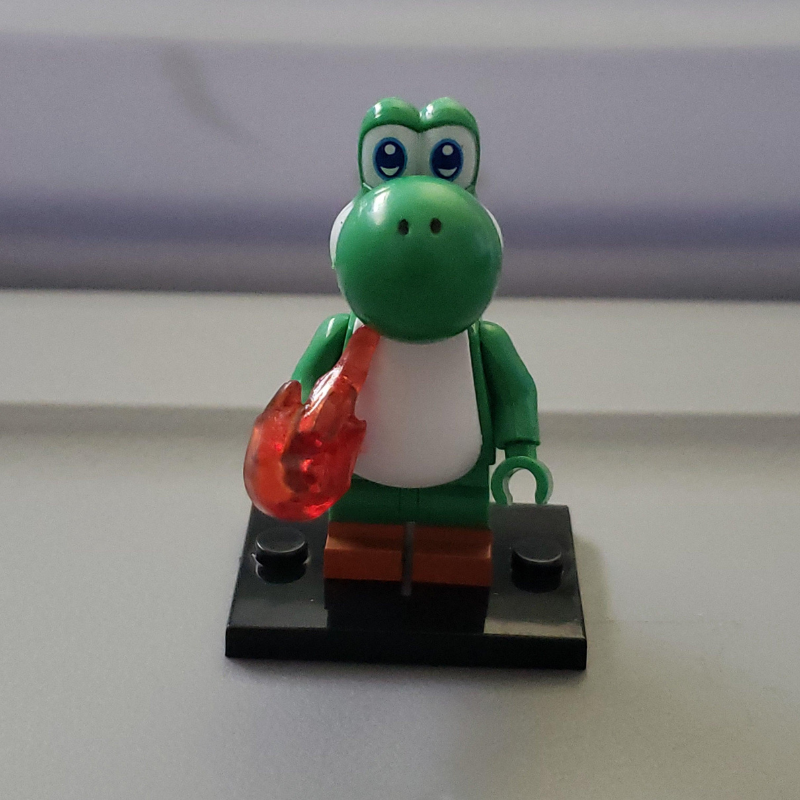 Custom Lego Compatible Yoshi Minifig