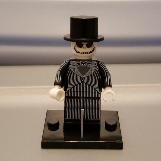 Custom Lego Compatible jack Skellington Minifig