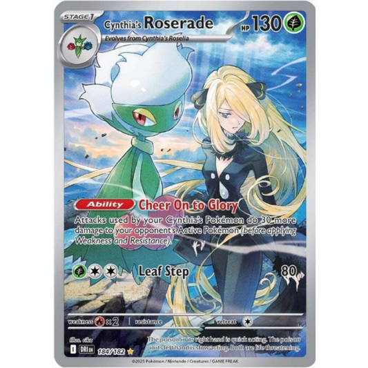 Cynthia's Roserade - Destined Rivals #184/182