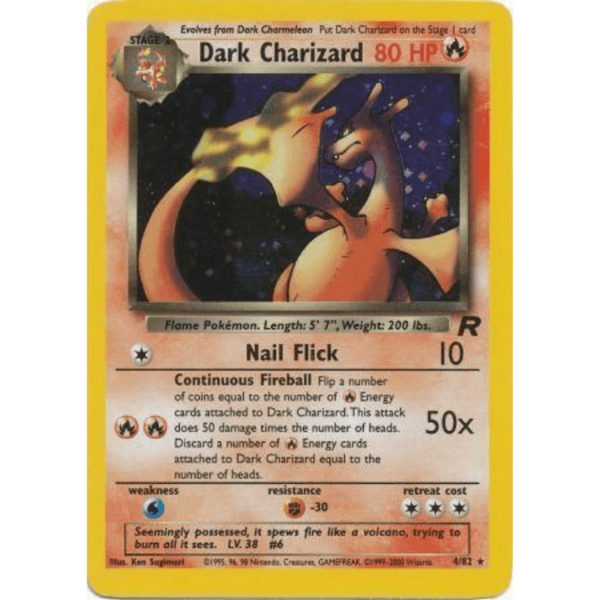 Dark Charizard - Team Rocket #04/82 – Dx Games & More