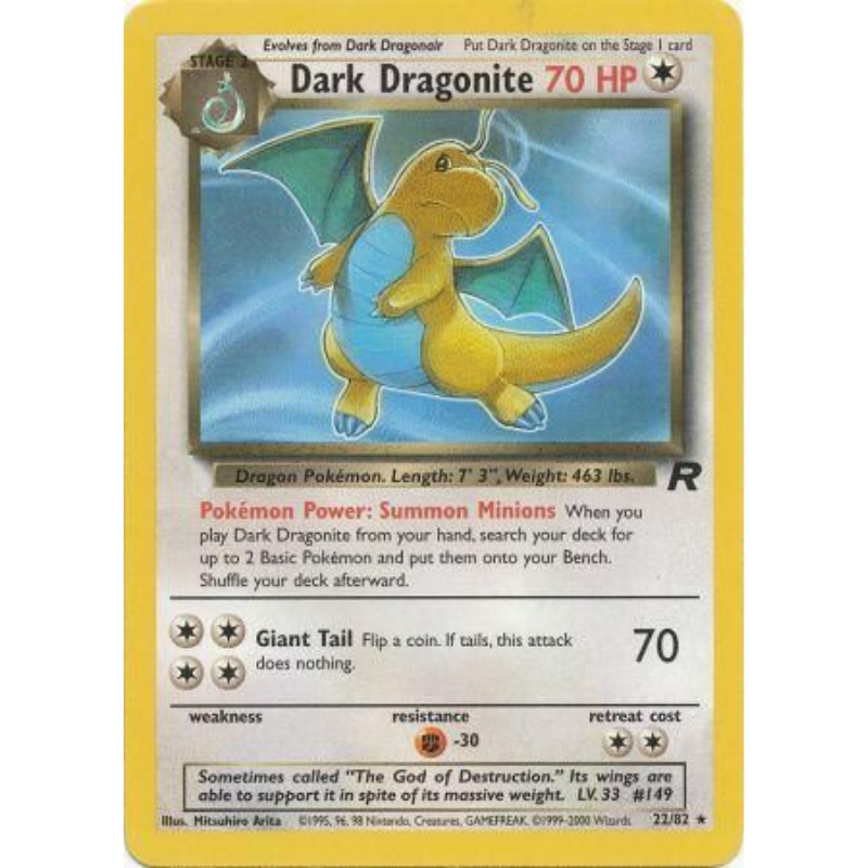 Dark Dragonite - Team Rocket #22/82