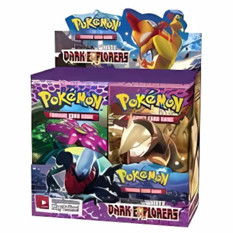 Dark Explorers booster display