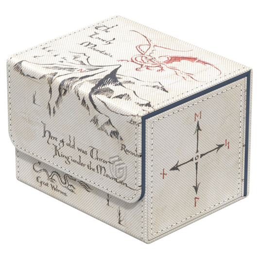 Deck Box: Sidewinder: 100+: The Hobbit: Thrór’s Map open