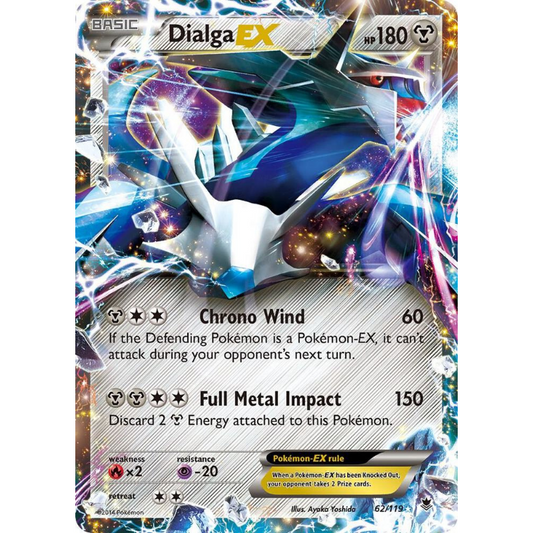 Dialga EX - Phantom Forces #62/119