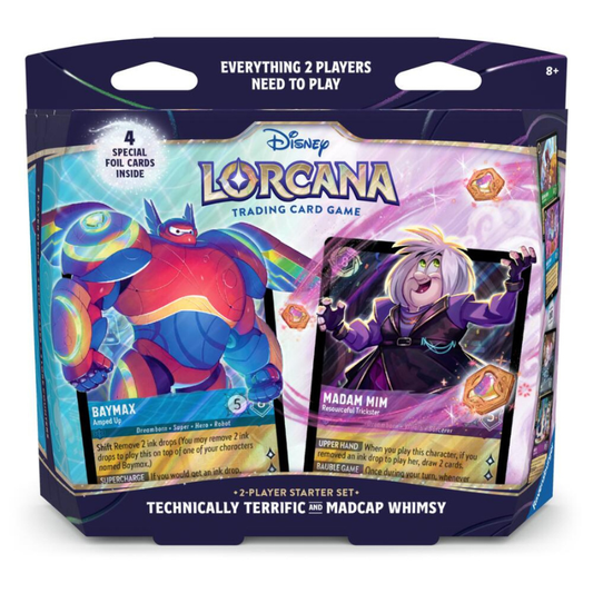 Disney Lorcana: 2-Player Deck: Technically Terrific & Madcap Whimsy