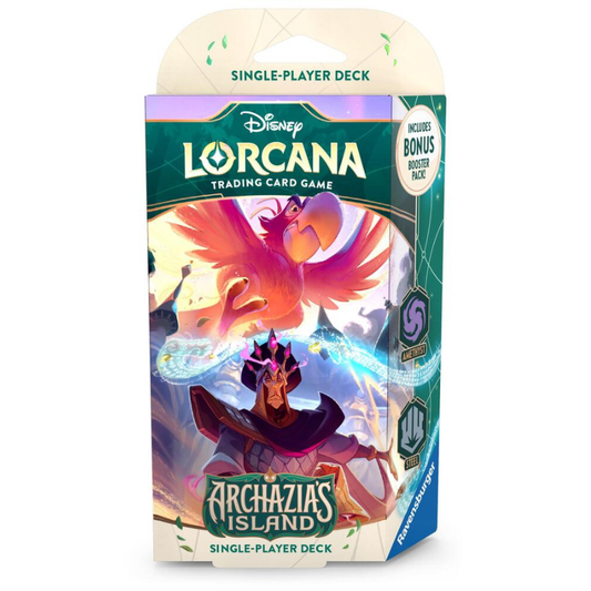 Disney Lorcana: Archazia's Island Starter Deck (Amethyst & Steel) 