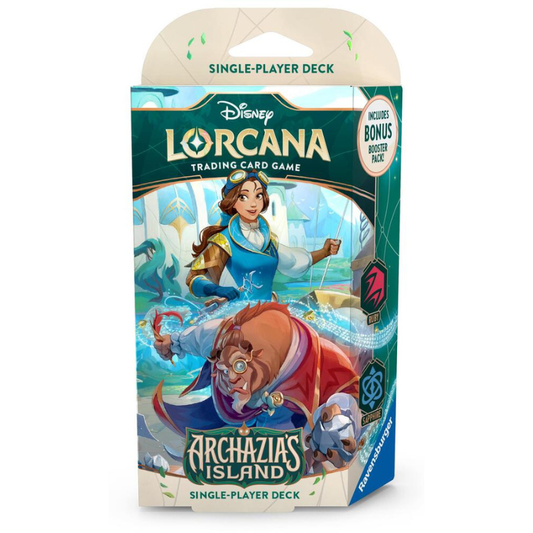 Disney Lorcana: Archazia's Island Starter Deck (Ruby & Sapphire)