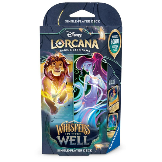 Disney Lorcana: Whispers in the Well Starter Deck (Amber & Emerald)