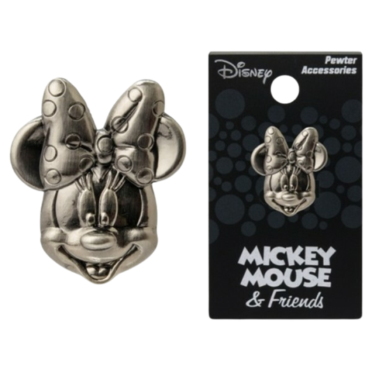 Disney Pewter Lapel Pin Minnie Mouse