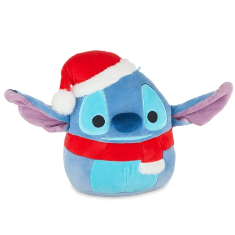 Disney Holiday Santa Stitch Squishmallow 6.5 in