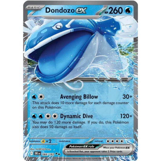 Dondozo ex - Destined Rivals #066/182