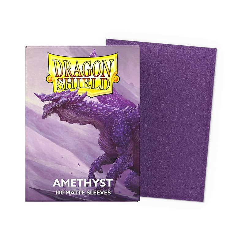 Dragon Shield Sleeves: Standard Matte - Amethyst (100)