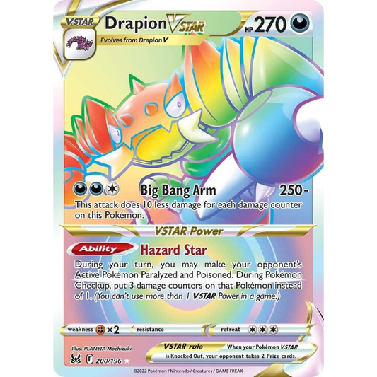 Drapion VSTAR (Secret) - Lost Origin #200/196