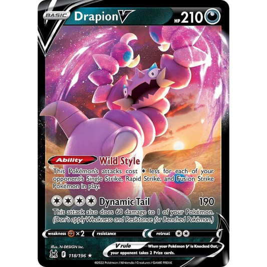 Drapion V - Lost Origin #118/196