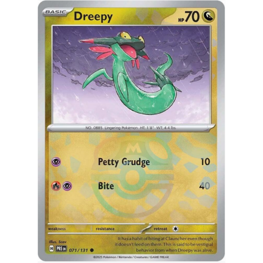 Dreepy (Master Ball Pattern) - Prismatic Evolutions #071/131