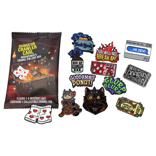 Dungeon Crawler Carl: Adventurer's Pin Loot: Floors 1-3