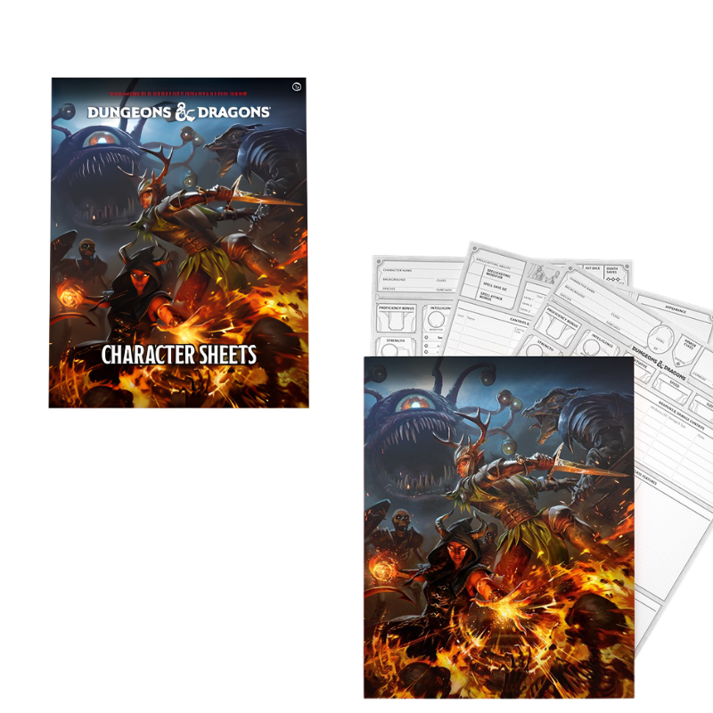 Dungeons & Dragons: Character Sheets 2024