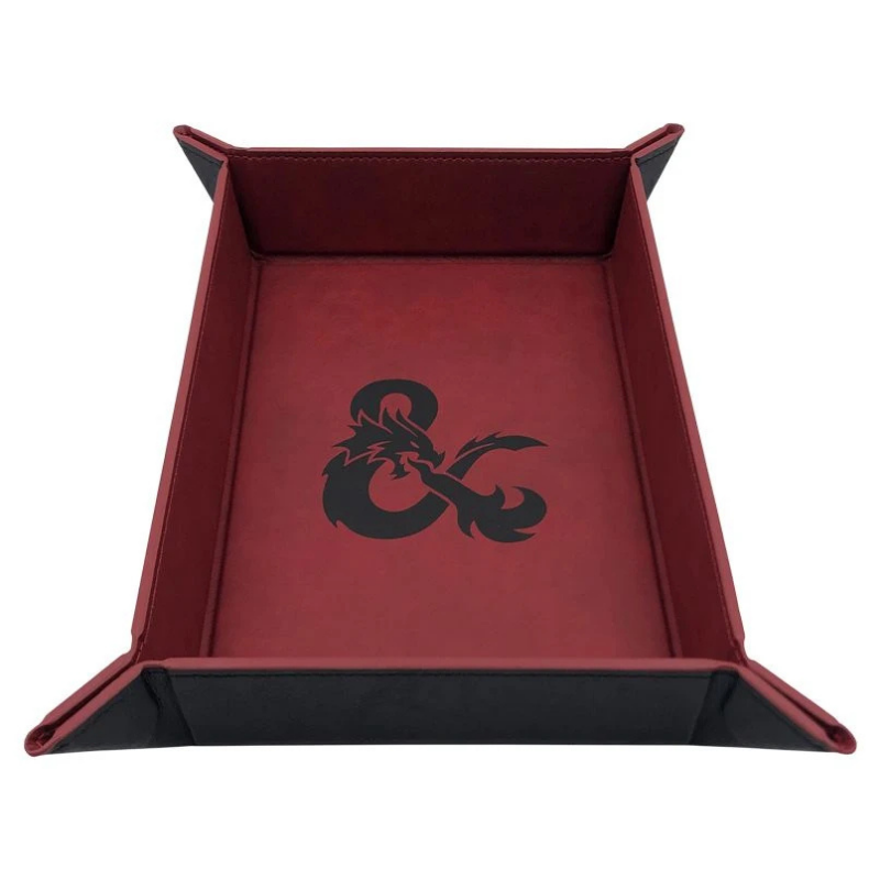 Dungeons & Dragons: Dice Tray: Foldable Red/Black
