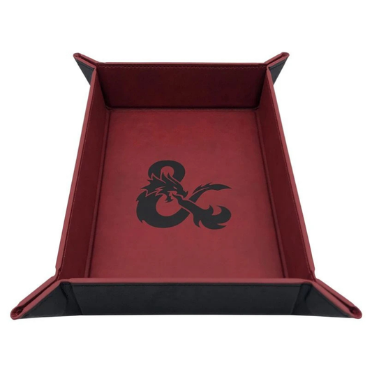 Dungeons & Dragons: Dice Tray: Foldable Red/Black
