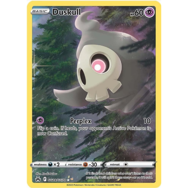 Duskull - Crown Zenith: Galarian Gallery #GG28/GG70