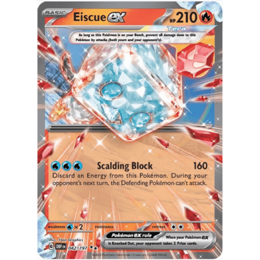 Eiscue ex - Obsidian Flames #042/197