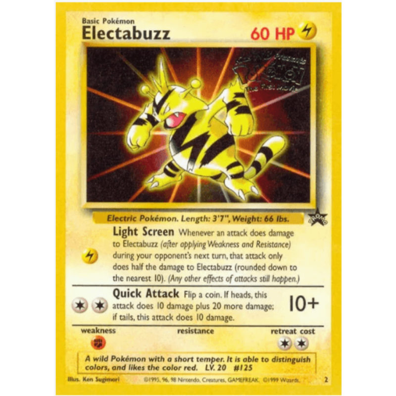 Electabuzz (Movie Promo) - WoTC Promo #02/53
