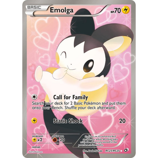 Emolga (Full Art) - Legendary Treasures: Radiant Collection #RC23/RC25