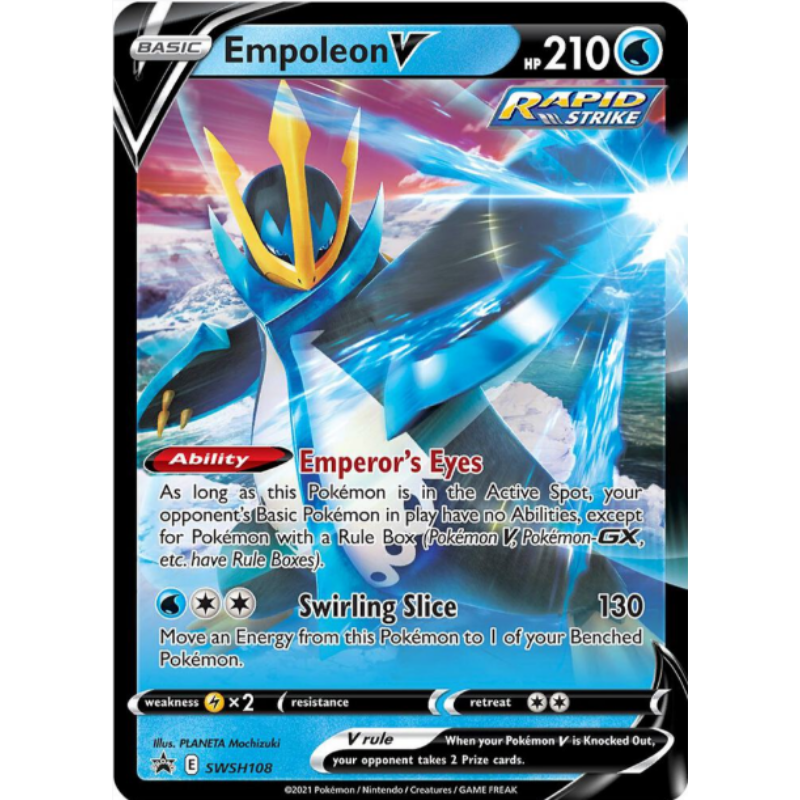 Empoleon V - Sword & Shield Promo Cards #SWSH108