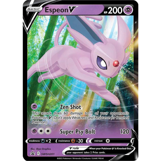 Espeon V - Sword & Shield Promo Cards #SWSH201