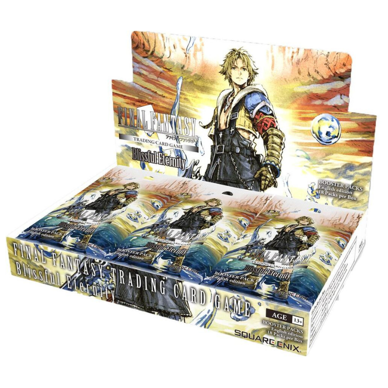 Final Fantasy TCG: Blissful Eternity Booster Box Display