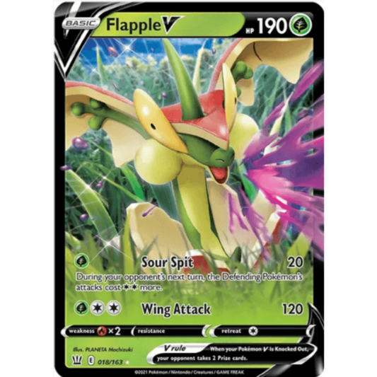 Flapple V - Battle Styles #018/163