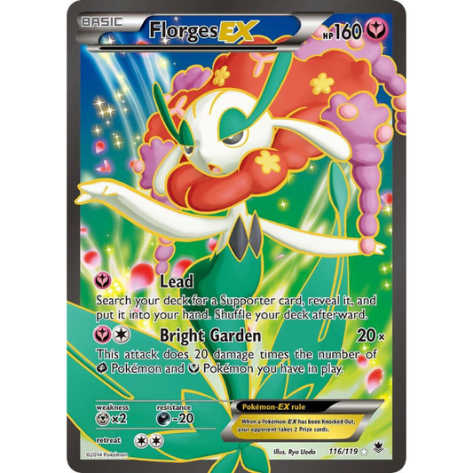 Florges EX (116 Full Art) - Phantom Forces #116/119