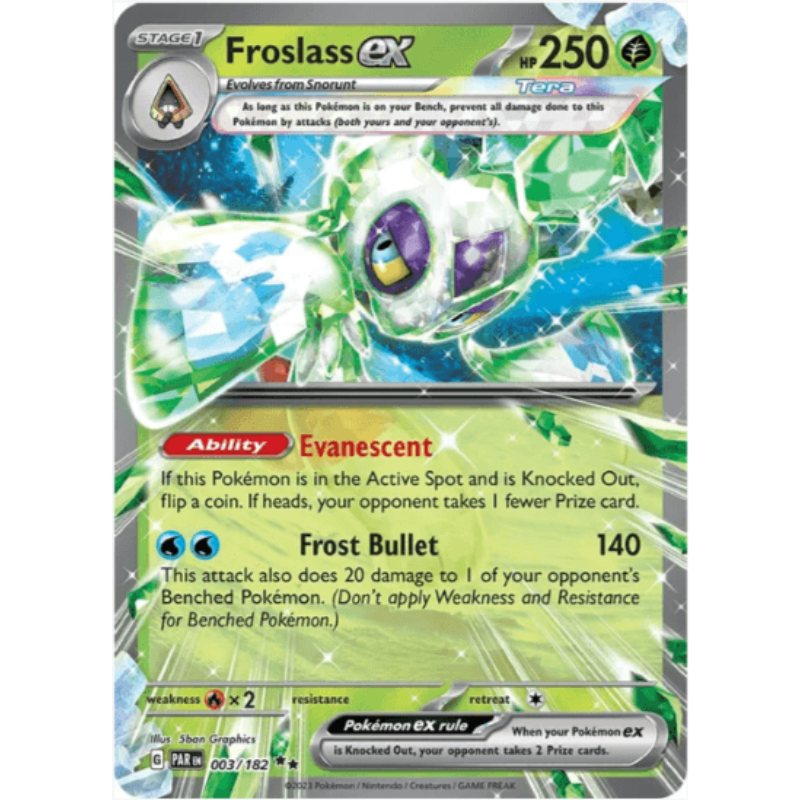 Froslass ex - Paradox Rift #003/182
