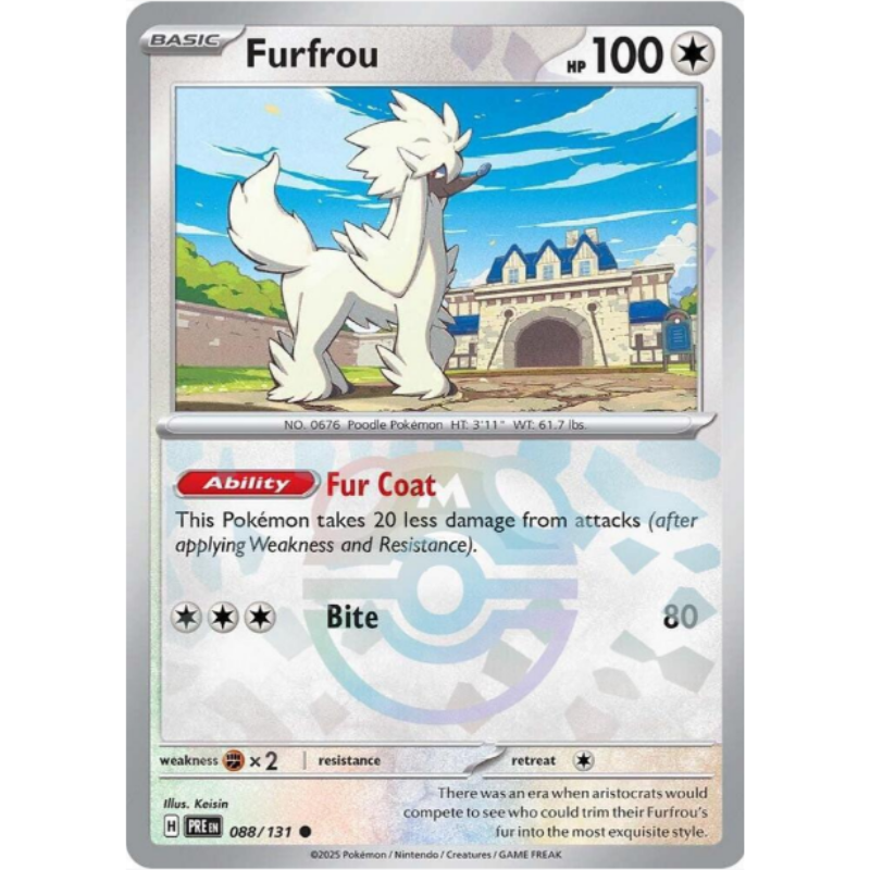 Furfrou (Master Ball Pattern) - Prismatic Evolutions #088/131