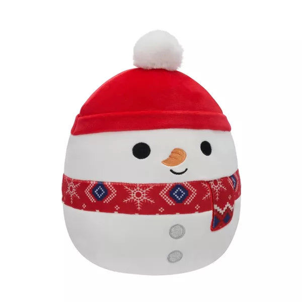 Original Squishmallows Manny the snowman 7.5