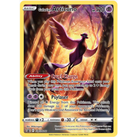 Galarian Articuno - Sword & Shield Promo Cards #SWSH282