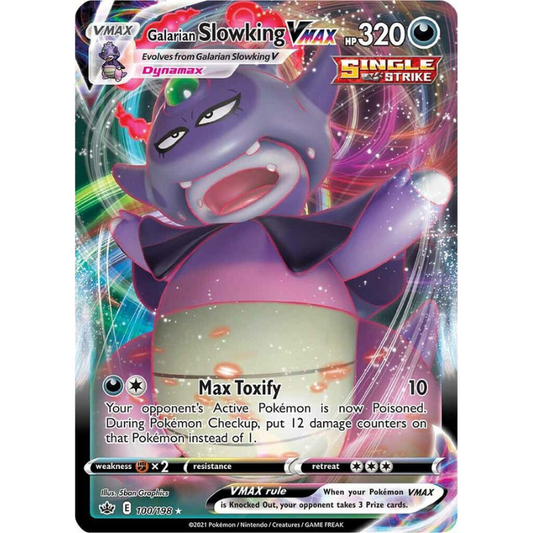 Galarian Slowking VMAX - Chilling Reign #100/198