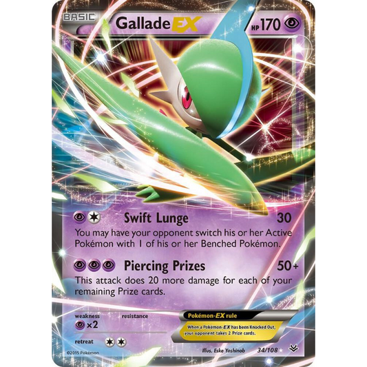 Gallade EX - Roaring Skies #34/108